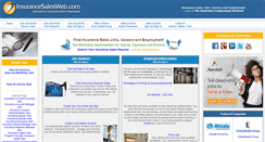 Desktop Screenshot of insurancesalesweb.com